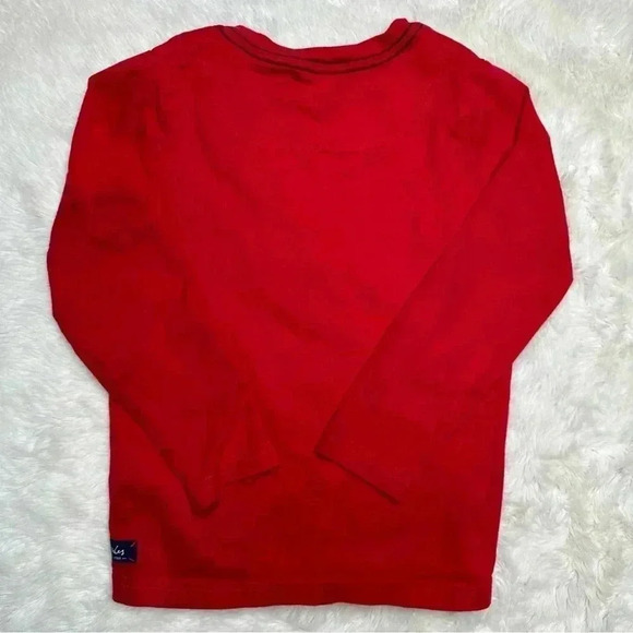 Joules Shirt Crook-adile Red Long Sleeved Size 6 - Picture 9 of 16